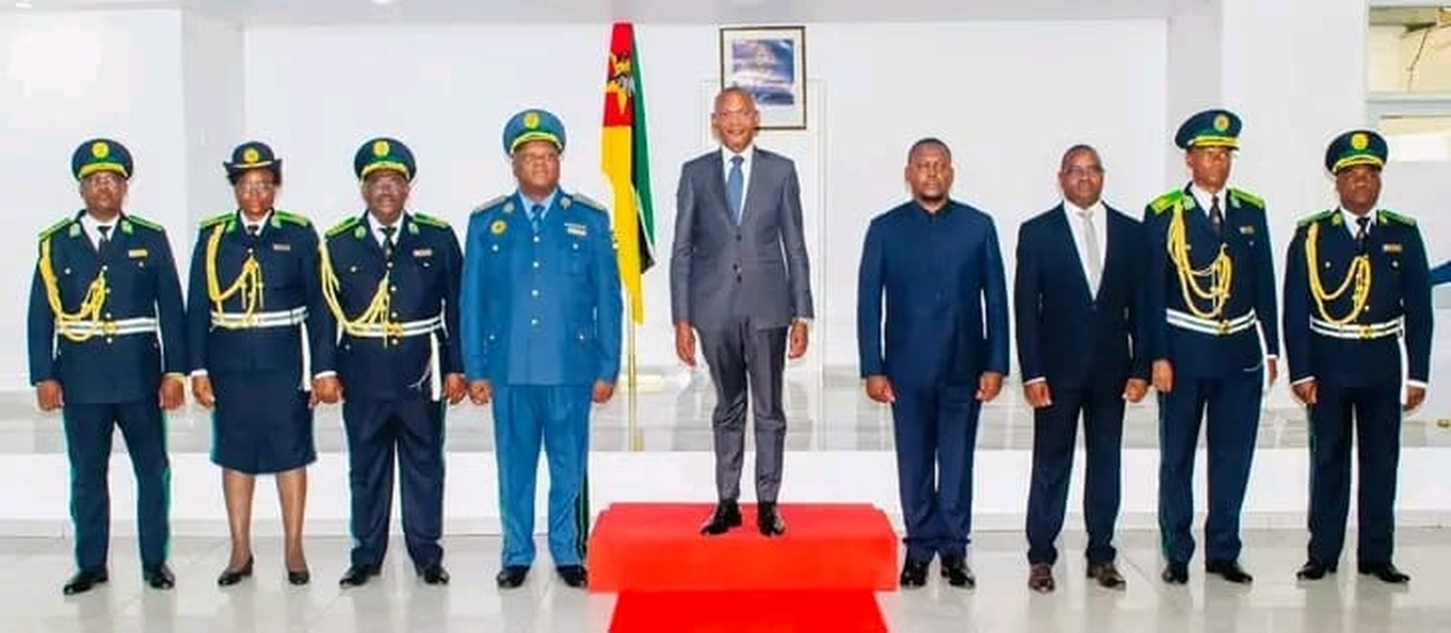 Ministro do Interior empossa novos dirigentes para órgãos centrais do MINT e PRM