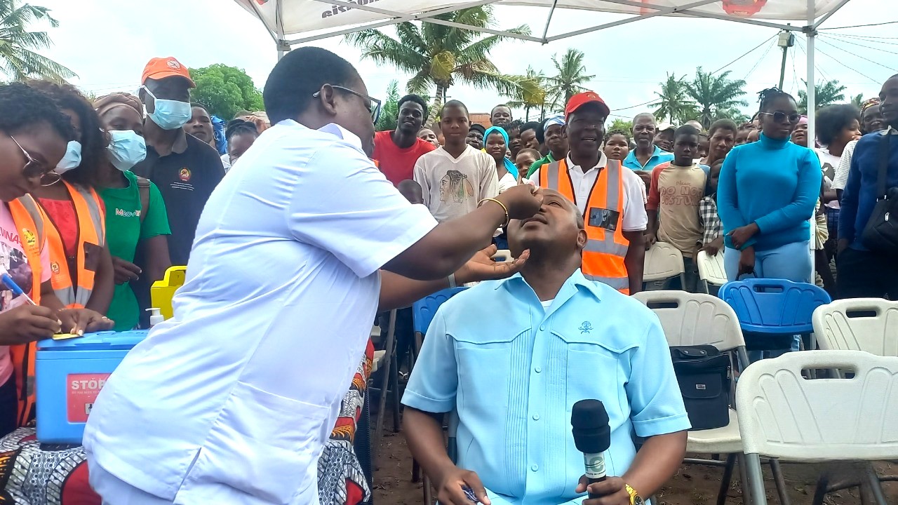 Adesão marca segunda fase contra cólera em Quelimane