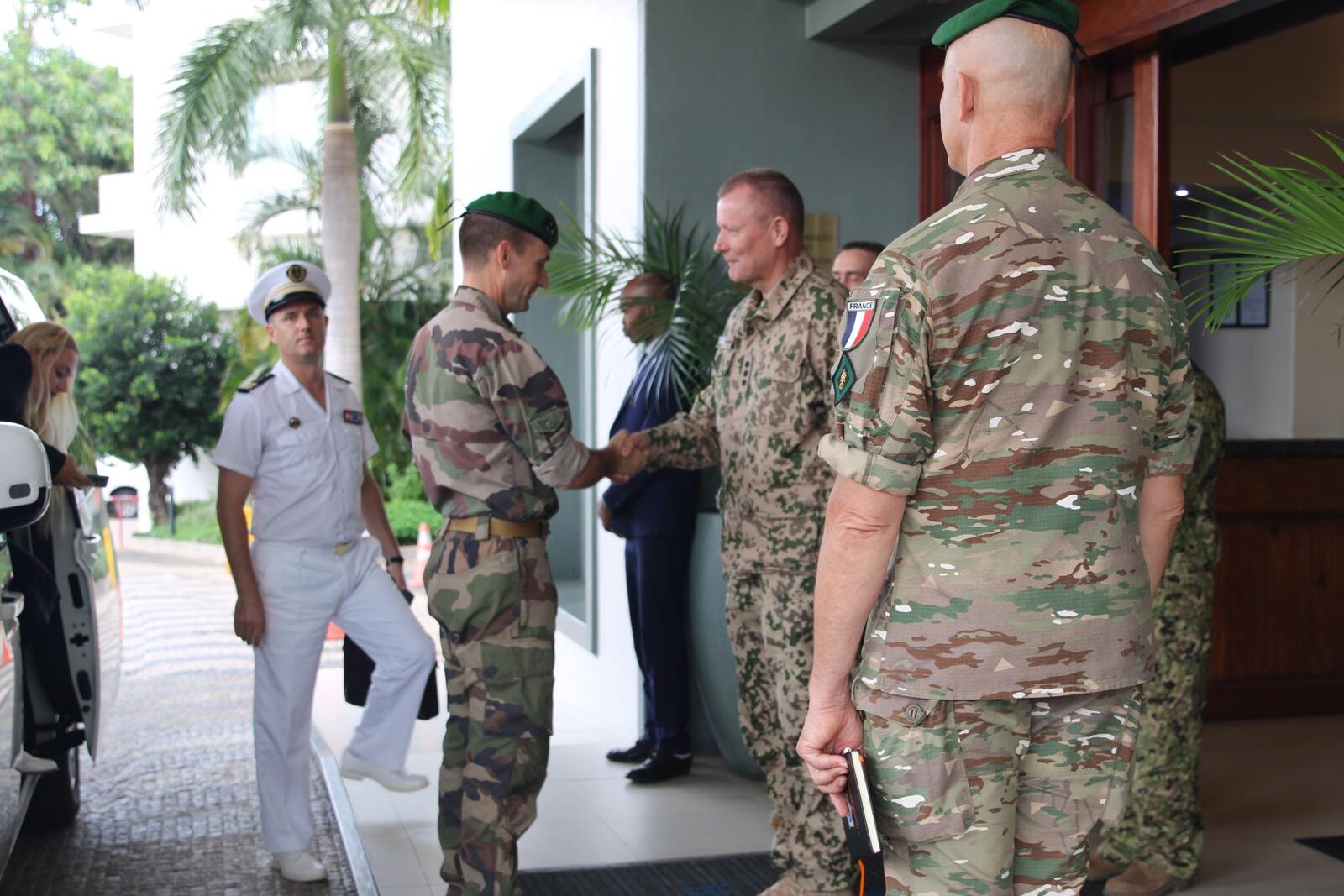 Comandante das forças francesas visita EUMAM Moz para reforçar apoio às FADM