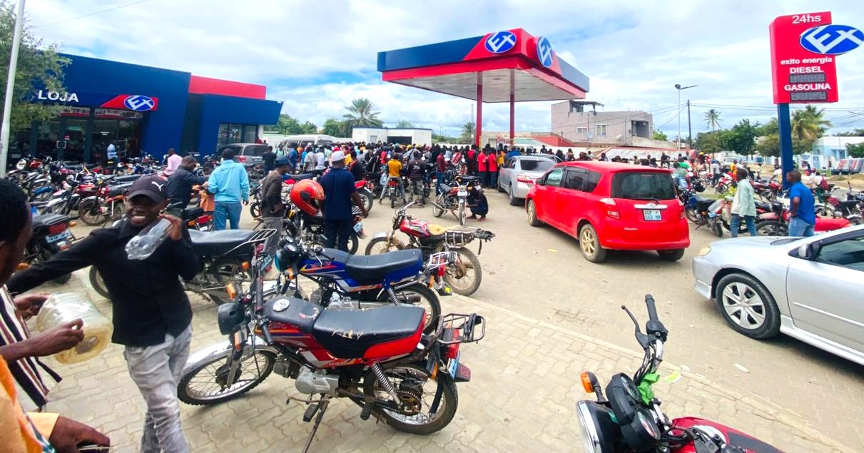 Cidade de Tete enfrenta escassez de gasolina