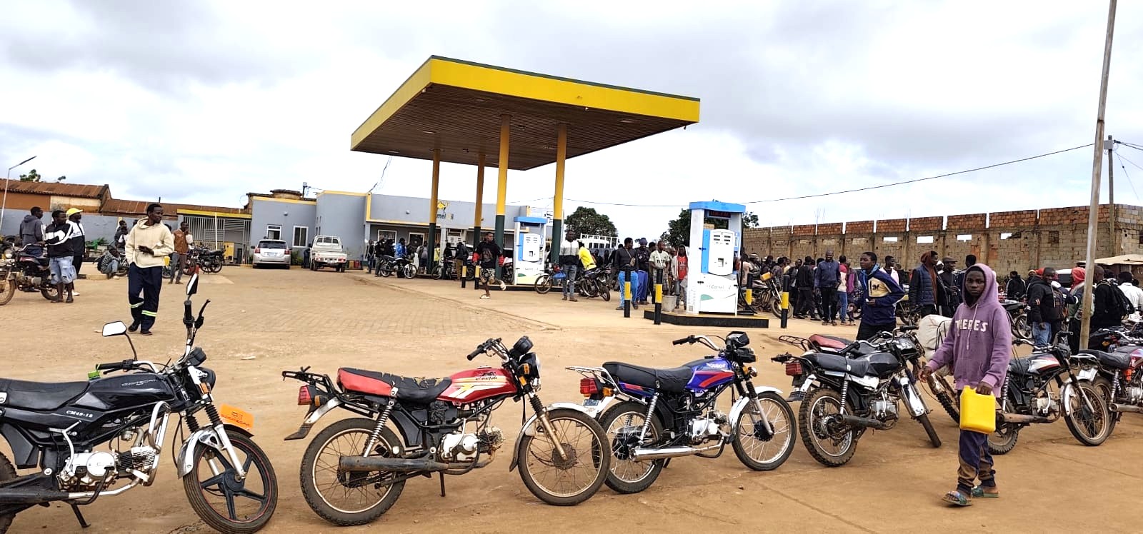 Há escassez de gasolina em Lichinga