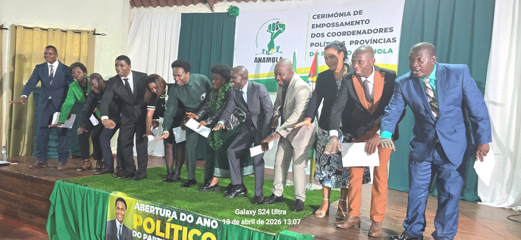 Venâncio Mondlane empossa coordenadores provinciais