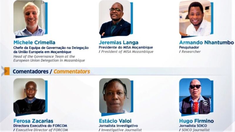 Webinar sobre Liberdade de Imprensa em Moçambique