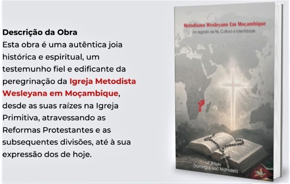História da Igreja Wesleyana retratada em livro