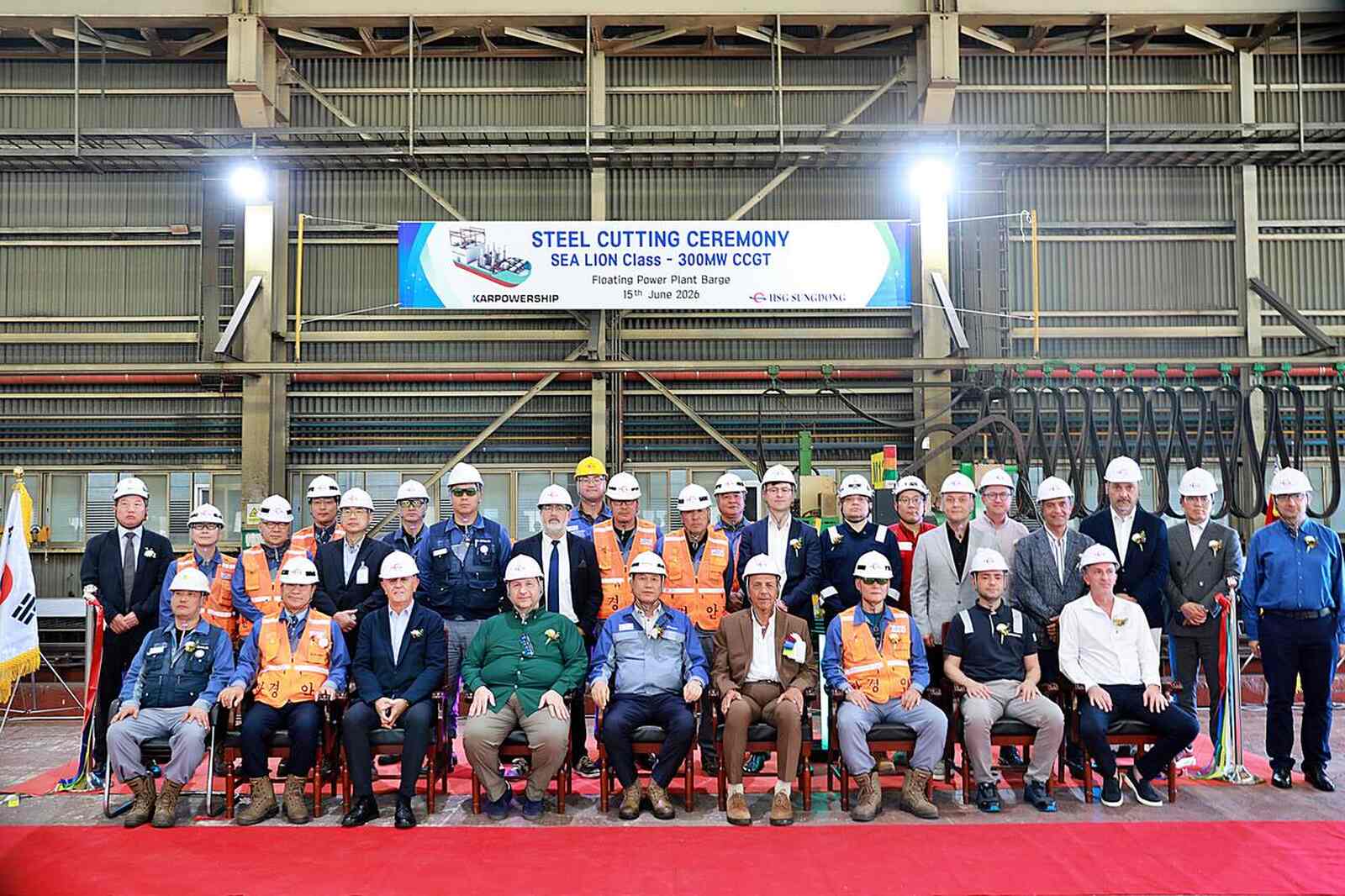 Karpowership expande sua frota com uma nova classe de plataformas flutuantes “Sea Lion”