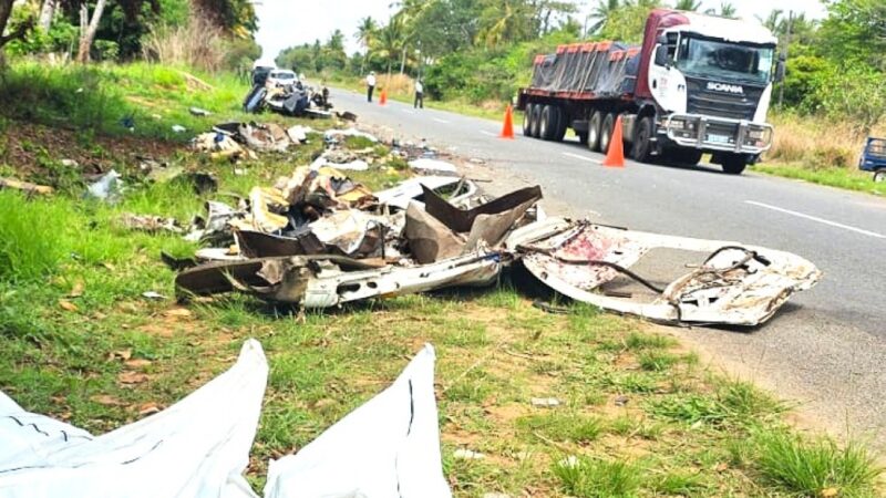 FEMATRO esclarece: Semi-colectivo foi colhido na sua faixa de rodagem no acidente de Zavala