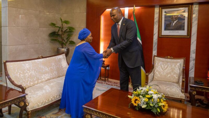Chapo recebe Nkosazana Dlamini-Zuma – Jornal Notícias